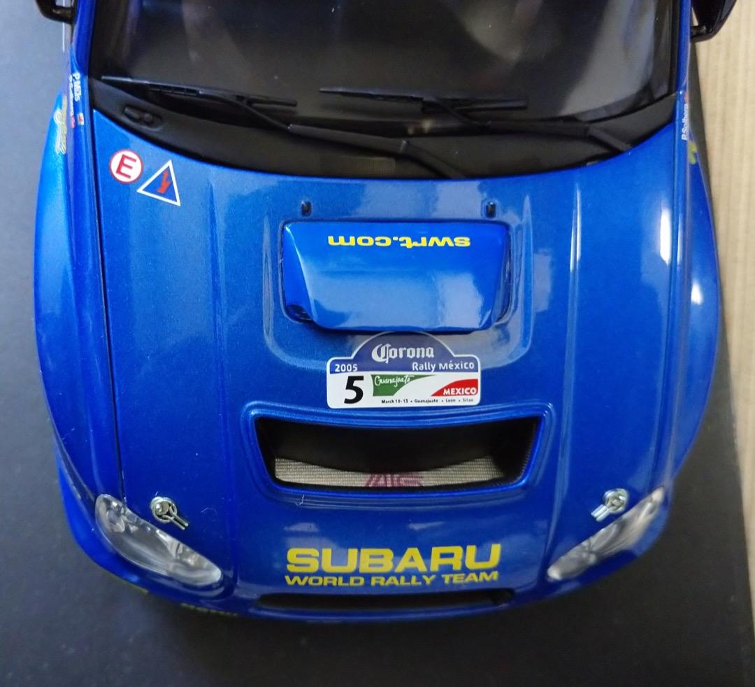 スバルインプレッサWRC・2005（ラリーメキシコ勝者）・P.ソルベルグ・未展示