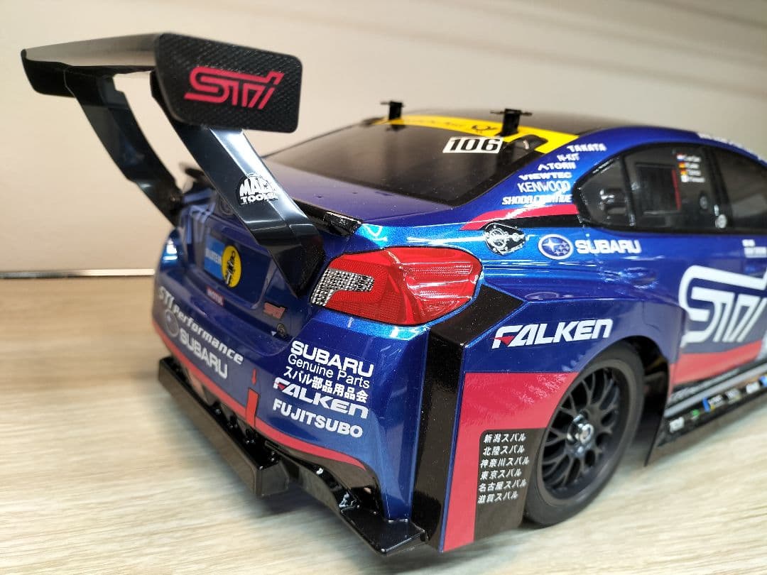 タミヤ 1/10 WRX STI ラジコン