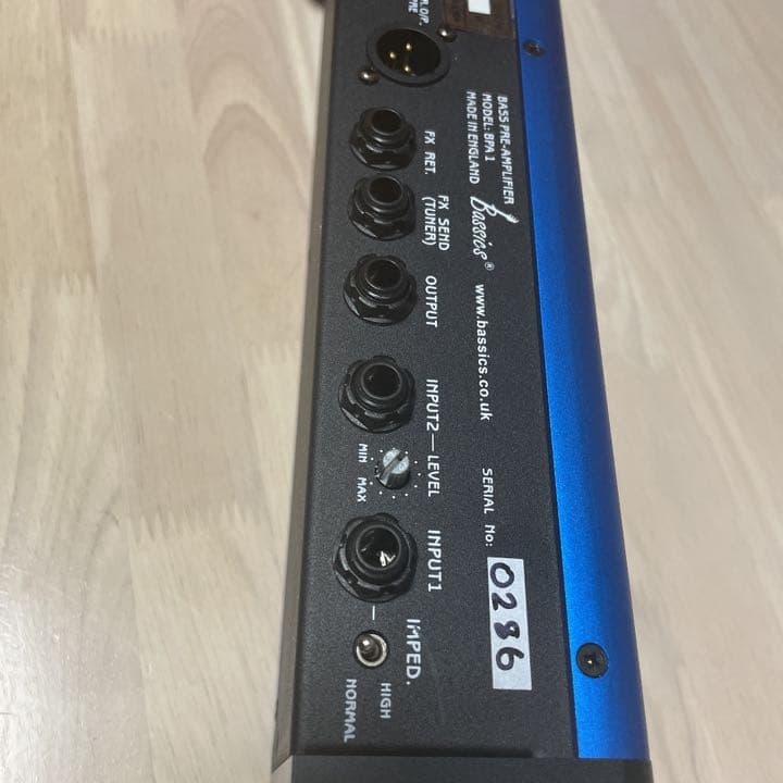緊急値下げBassics BPA-01ベースプリアンプ DI 貴重エフェクター