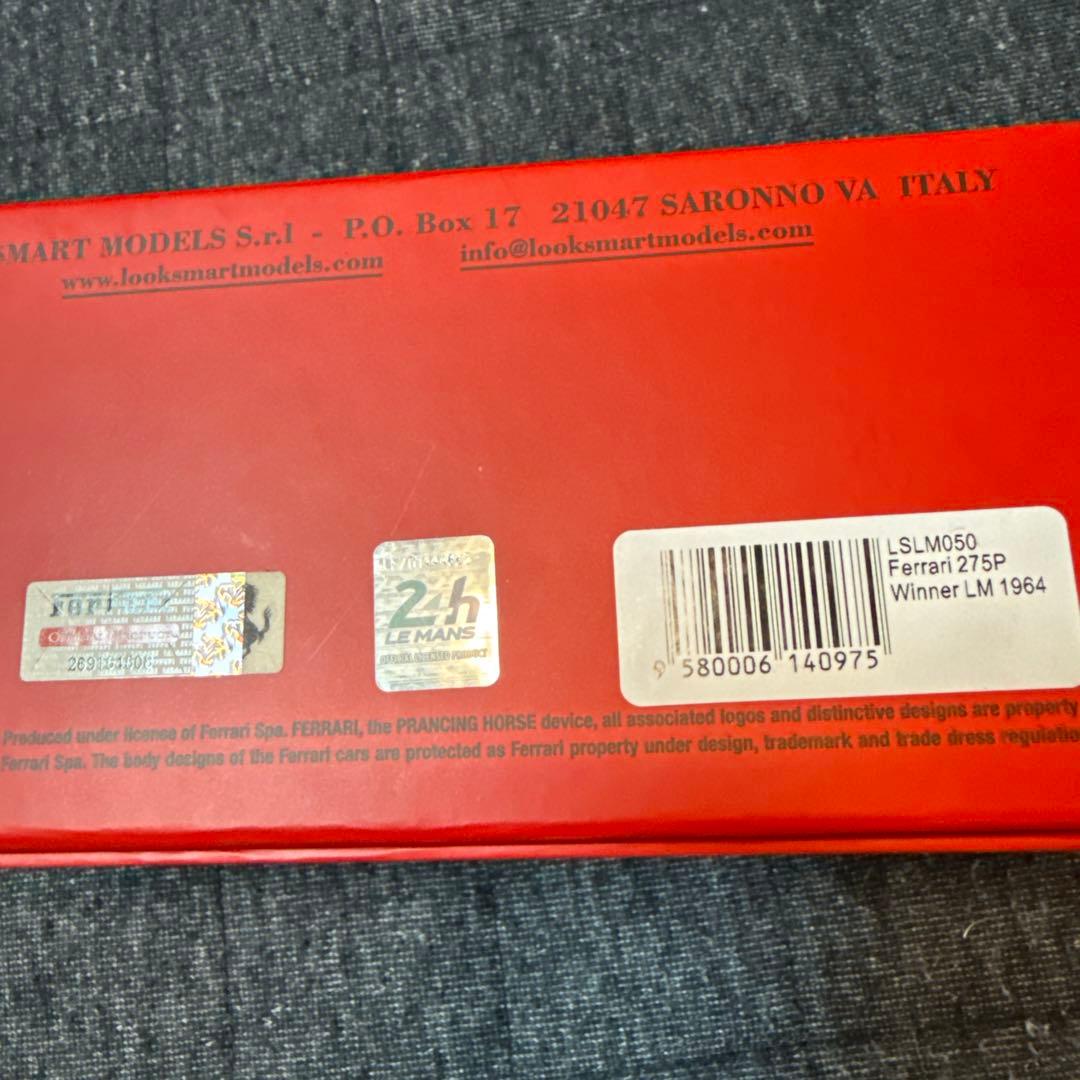 フェラーリ LookSmart Models LSLM050 275 P #20