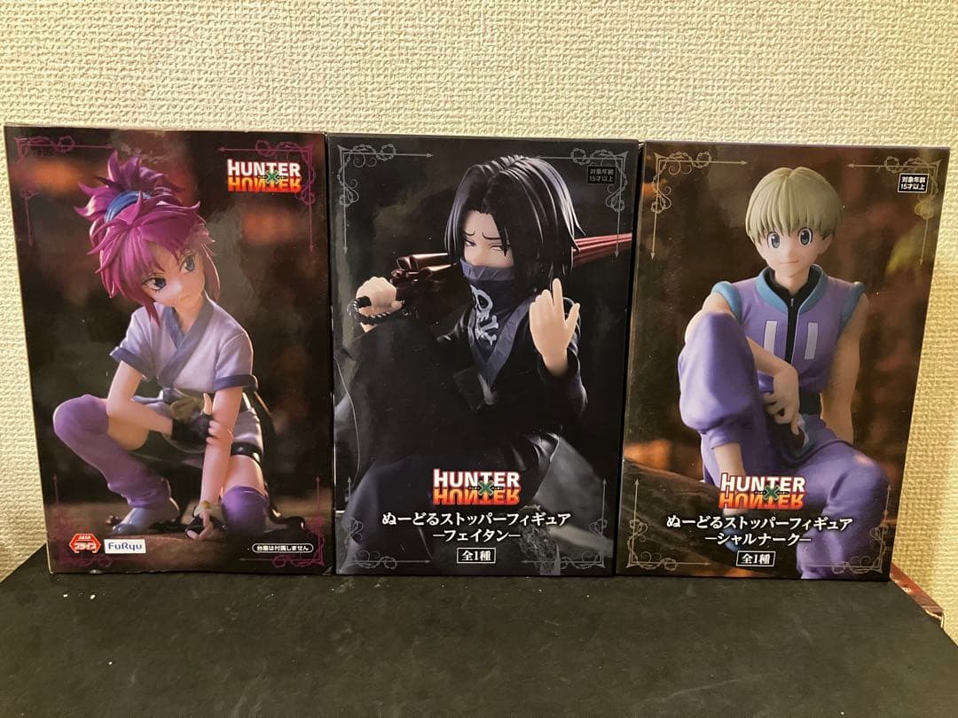 Hunter×Hunter ぬーどるストッパーフィギュア　3体セット