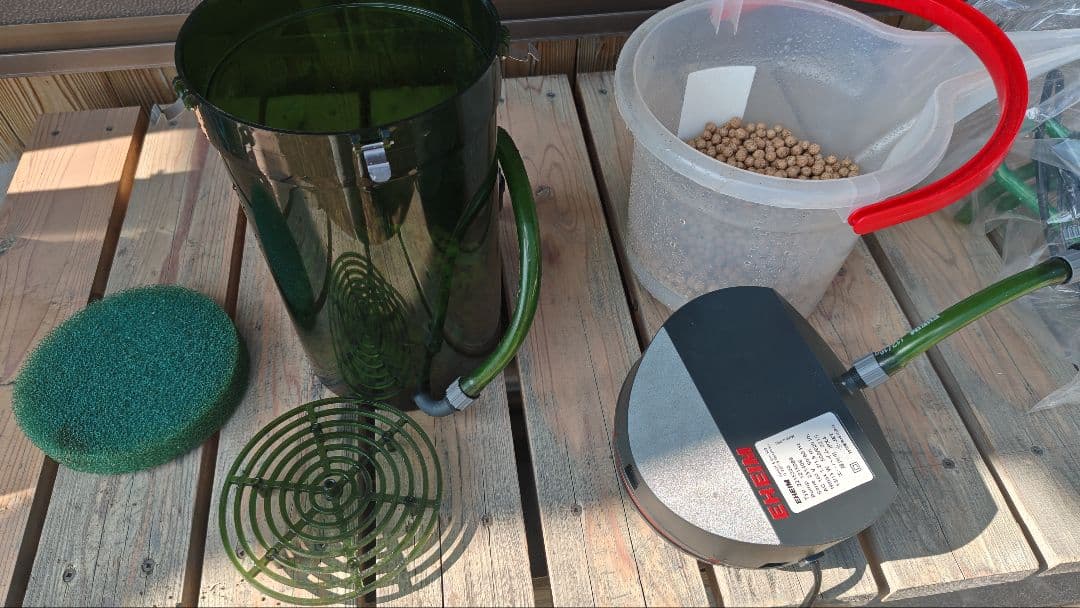 月さん様限定　ガラス水槽と外部フィルターセット