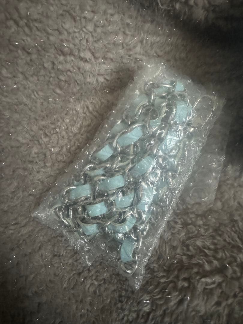 エンジェルシャンパン ドゥミセック ブルー レザータイプ