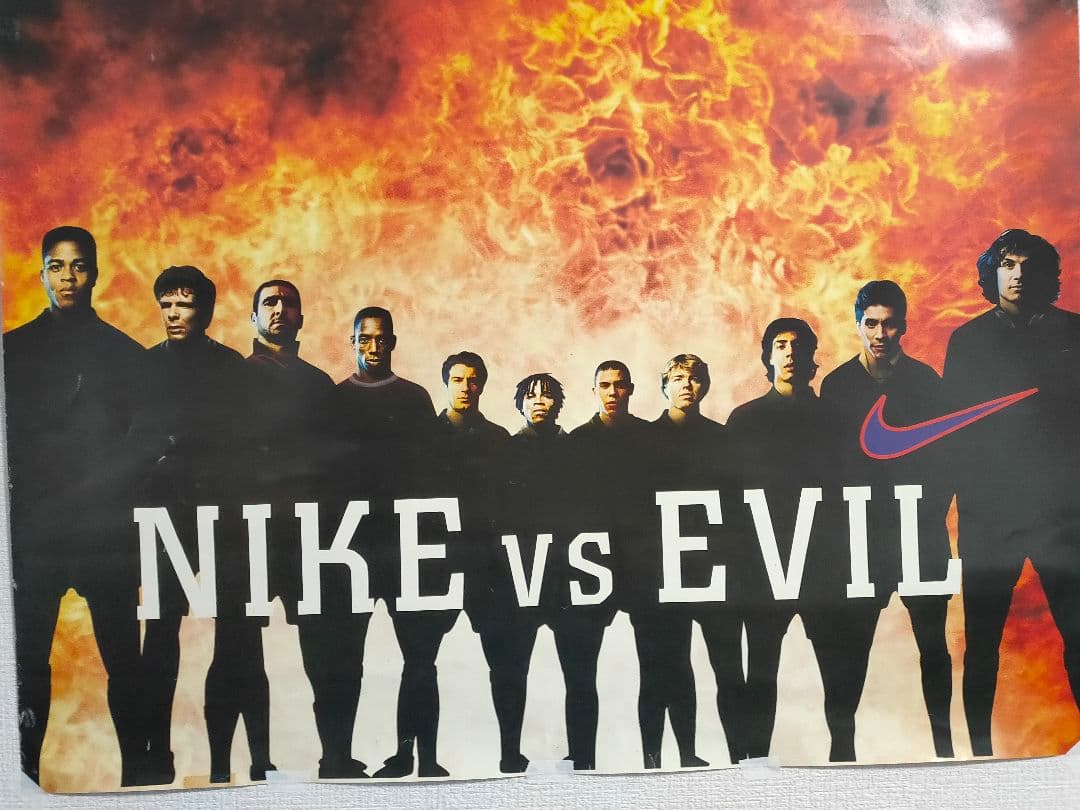 1996 NIKE Football CM Good vs EVIL ポスター