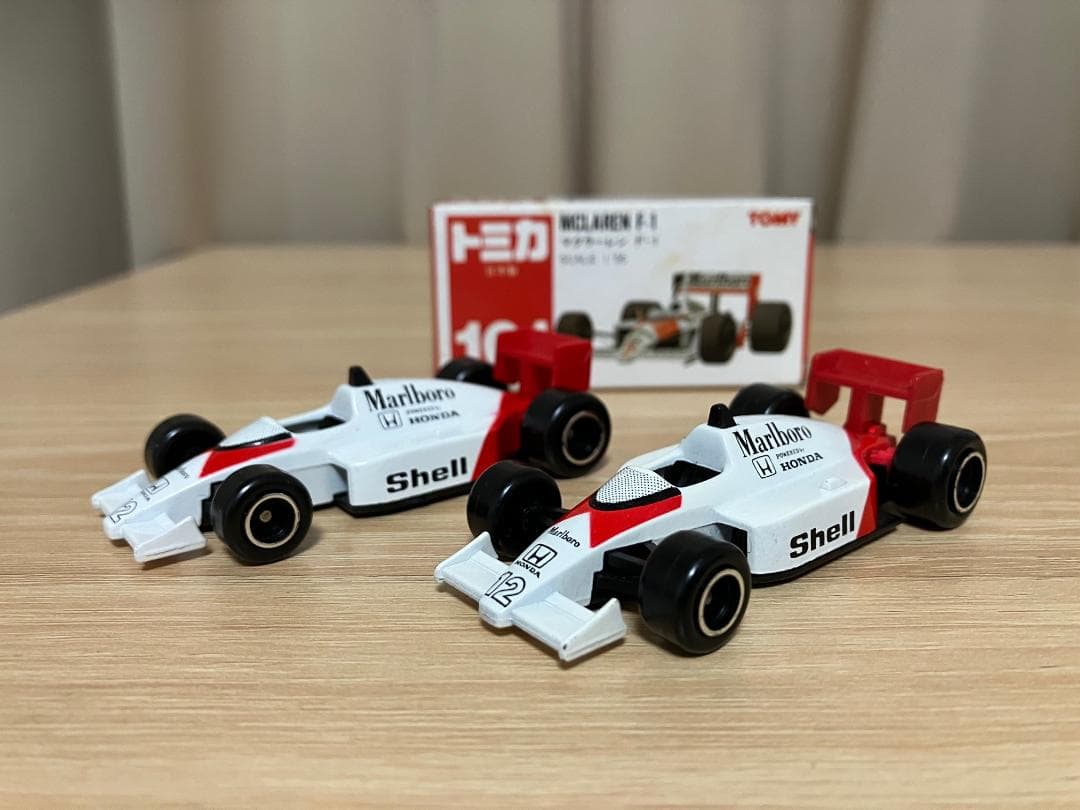 日本製　トミカ赤箱101　マクラーレン　F-1