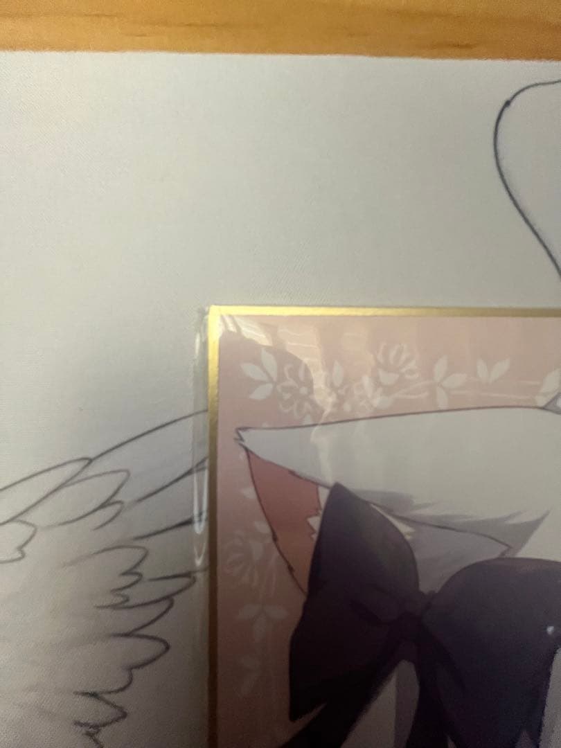 しらたまこ　しらたま　つらら　色紙