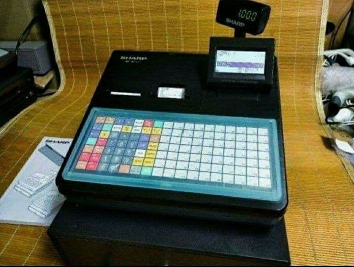 シャープレジスター　XE-A417　PC連携売上管理　最上位機種　337778
