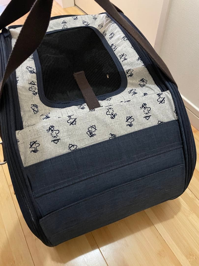 PEANUTS BEAGLE SCOUTS ペットカート スヌーピー柄