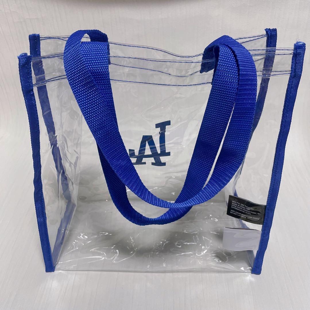 ドジャース 大谷翔平ユニフォーム・クリアトートバッグ