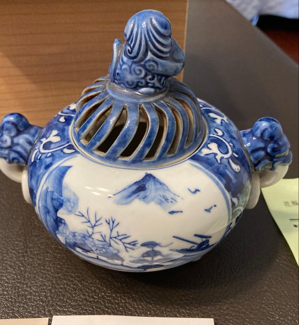 香炉 九谷焼