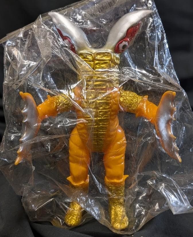 メタリノーム「キャプテンウルトラ」登場（ブルマァク復刻）未開封ソフビフィギュア