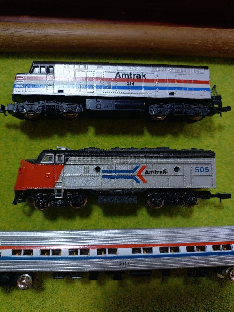 最終大特価❗️Amtrak ✨️ バックマン等✨️動力2両、客車2＋1両