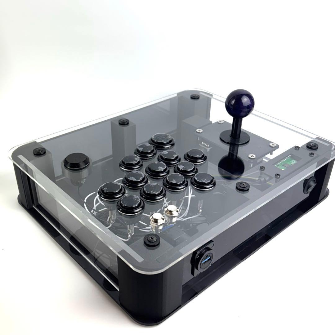 【静音レバー＋ショートストロークボタン】 Qanba Gravity a3