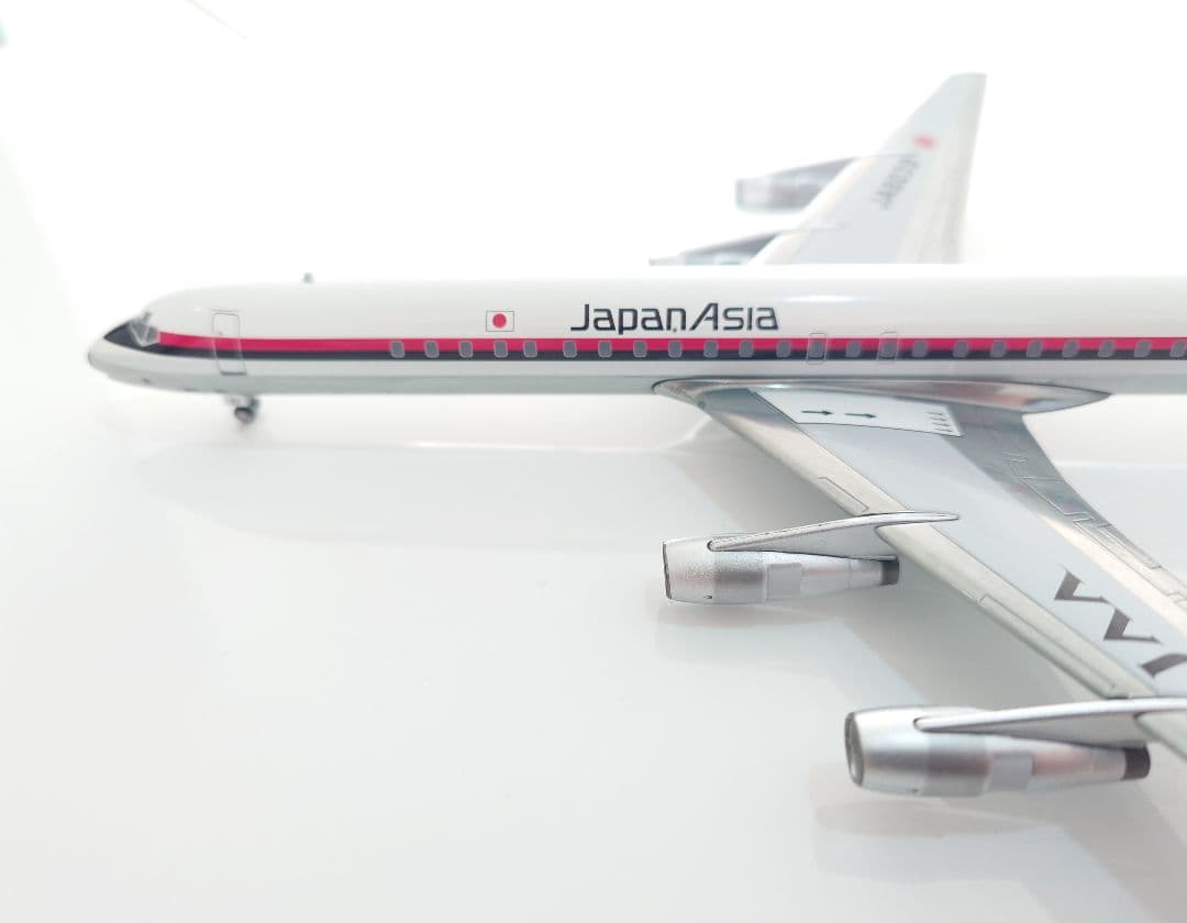 【稀少】日本アジア航空 DC-8-61 JA8039 1/200