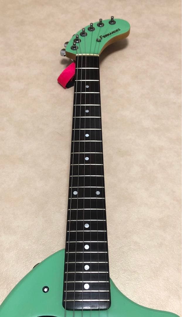 【美品】ZO-3 ミントグリーン アンプ内蔵ミニギター ディマジオPU搭載！！