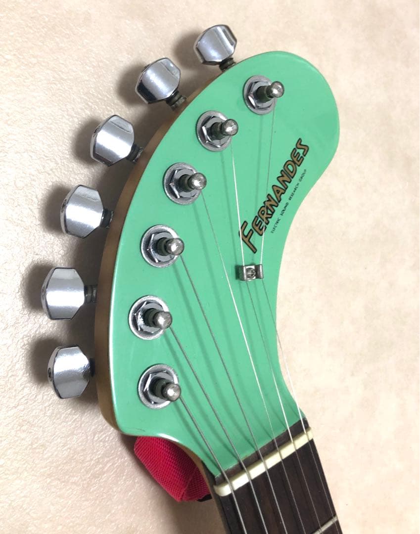 【美品】ZO-3 ミントグリーン アンプ内蔵ミニギター ディマジオPU搭載！！