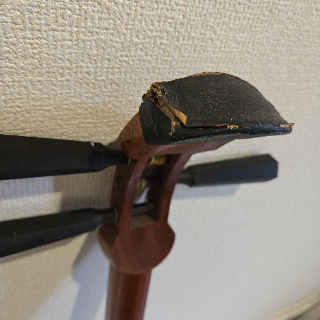 三味線本体 白と紫