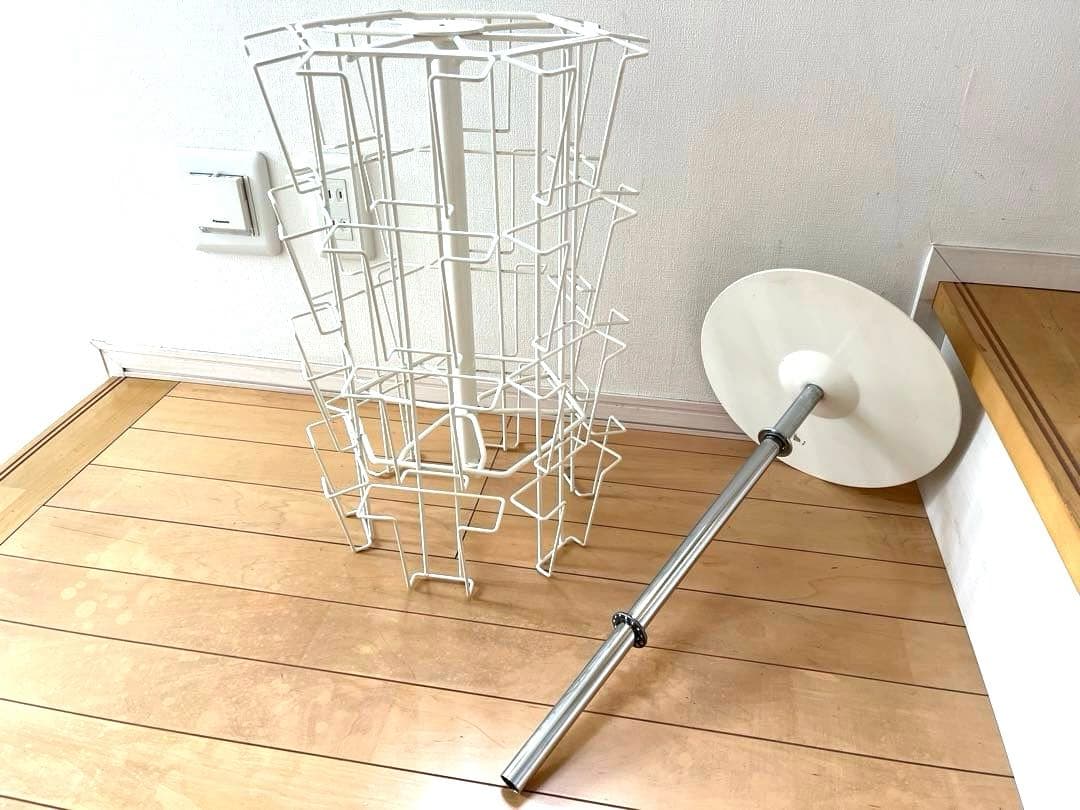 ポストカード卓上回転ラック