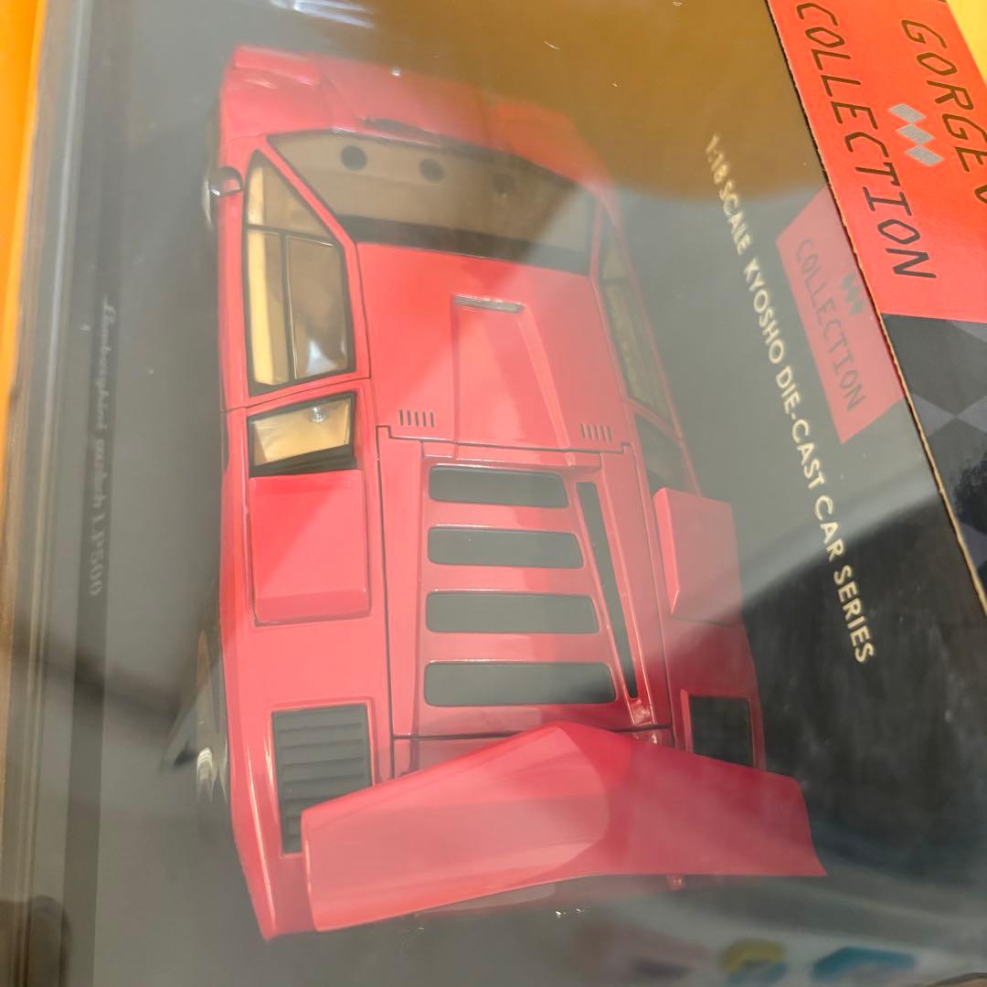 京商 1/18 ランボルギーニ カウンタックLP500 赤