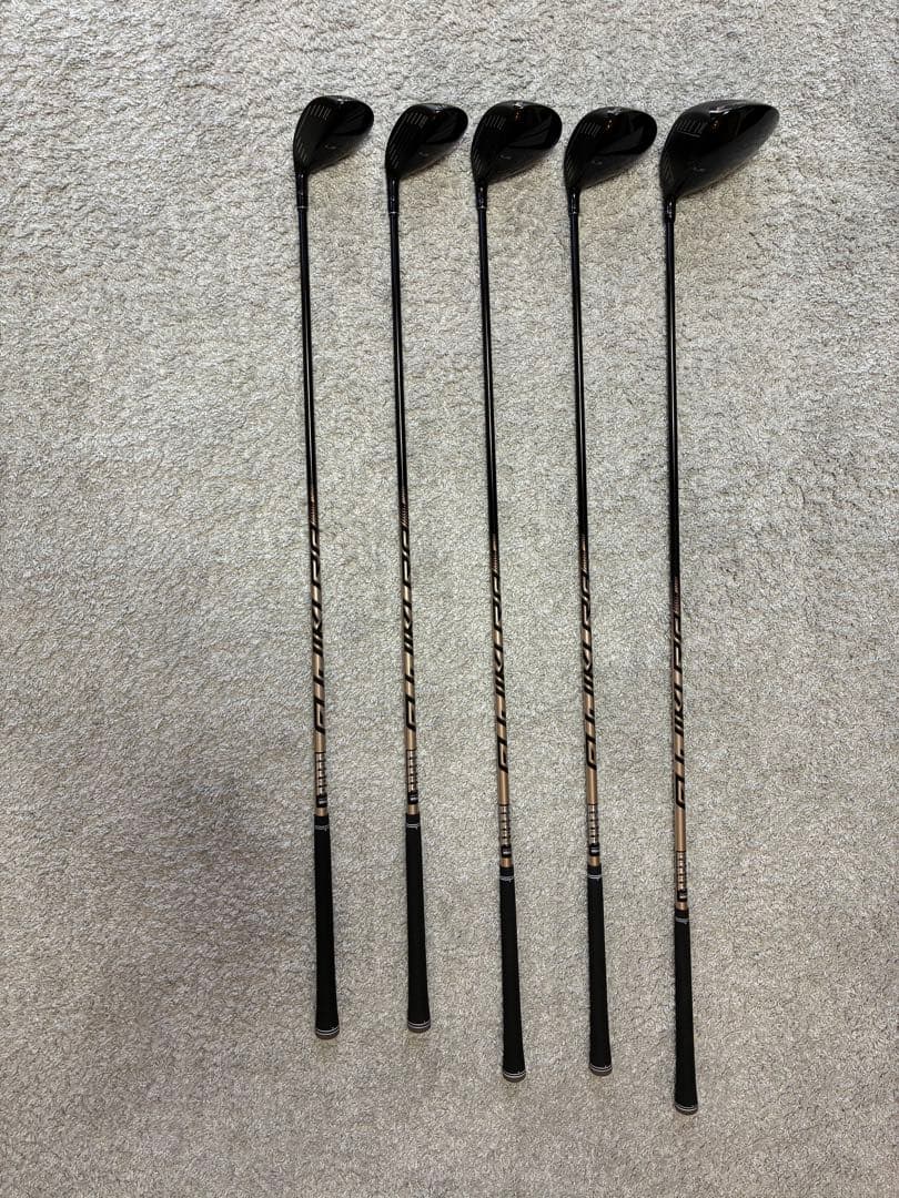 PRGR LSシリーズ5本セット(Dx1、Fw3番&５番、U4番&５番)