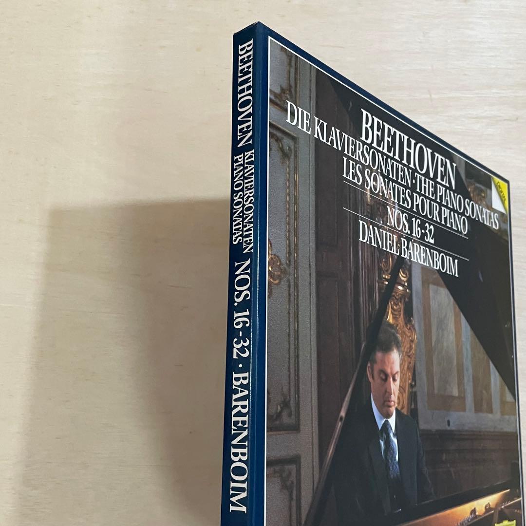 【美品】バレンボイム　ベートーヴェン　ピアノソナタ第16~32番　レコード6枚
