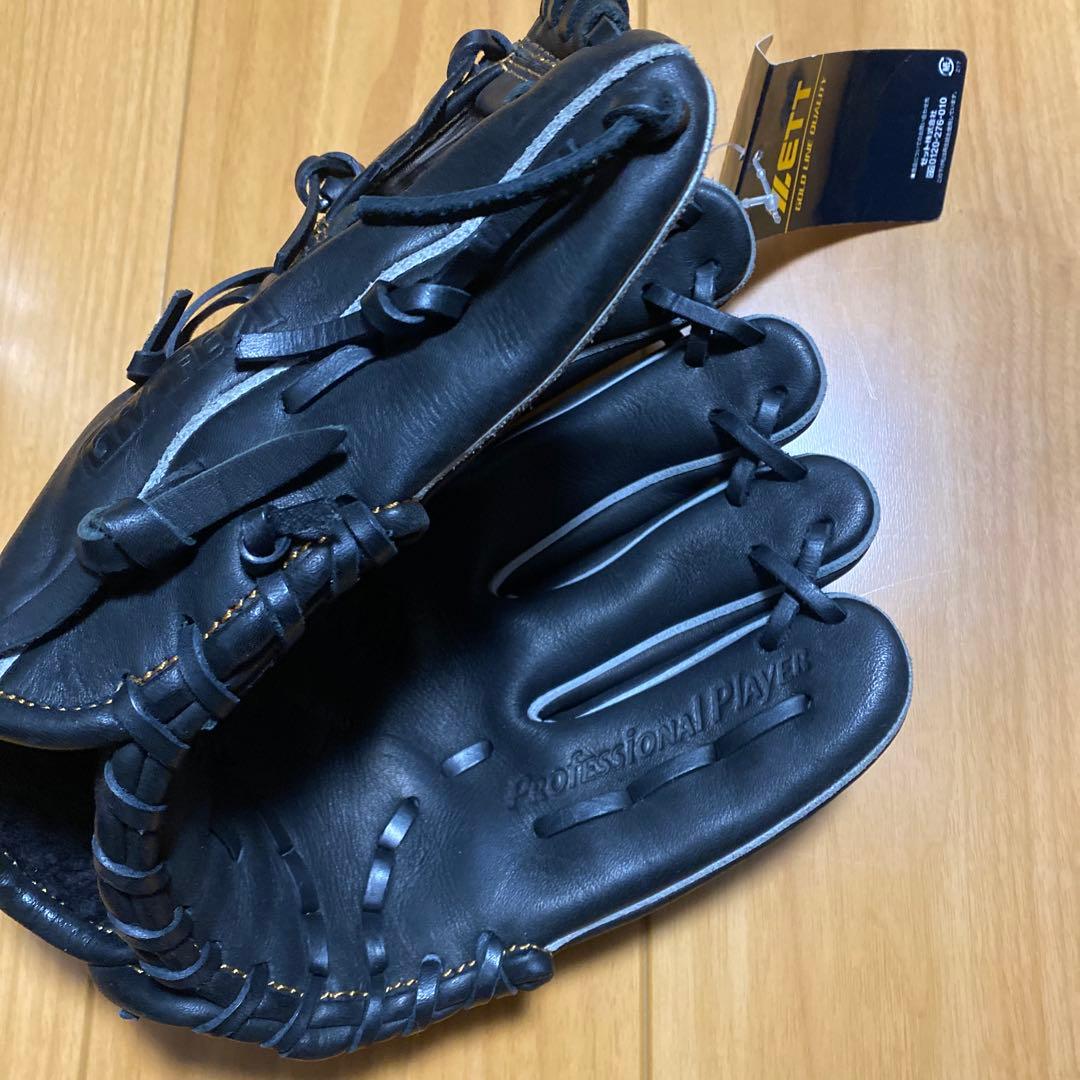 ZETT GRAFECT 少年軟式グローブ Ｓ　黒