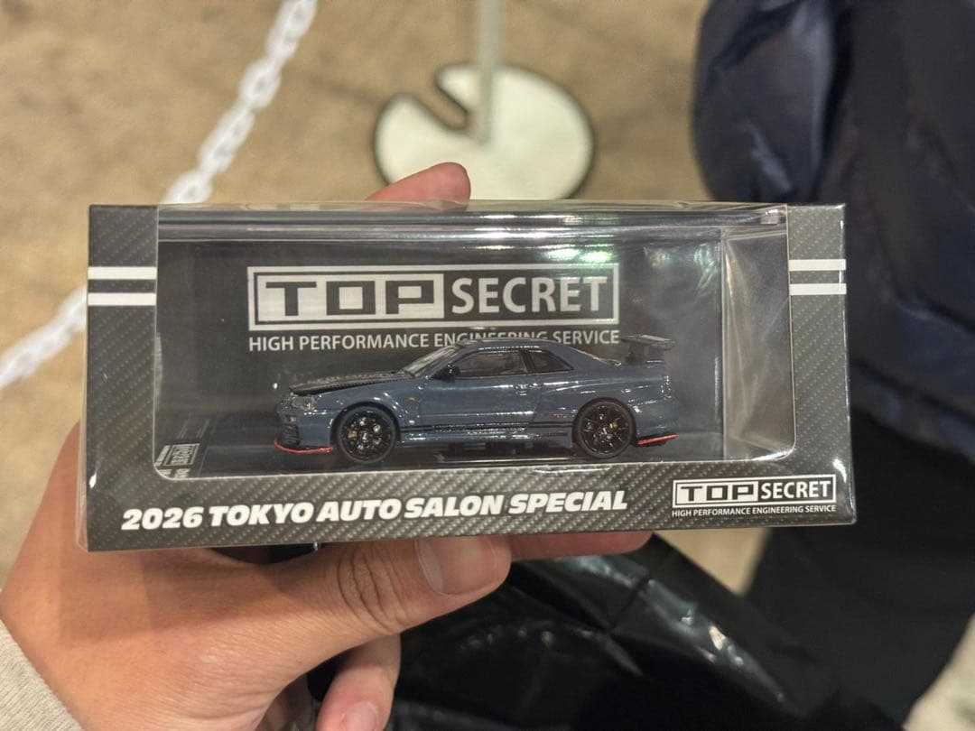 Top secret 1/64 GTR R34 東京オートサロン2026 限定