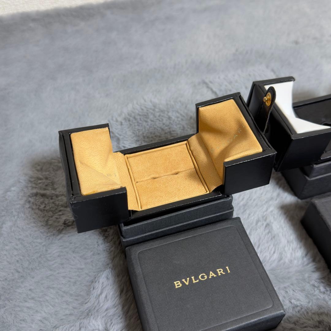 【美品】BVLGARI リングケース オーバル型リング専用ケース　空箱