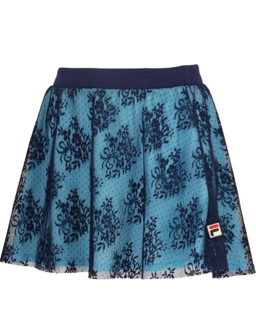 No.801 FILA 重ねチュールのゴージャス可愛いスコート☆新品☆XL☆