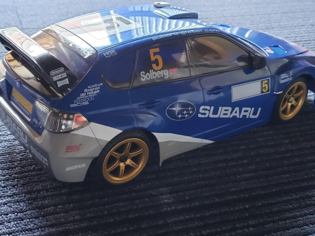 ⭐限定割引・インプレッサ WRX 世界ラリー車両　P:Solberg