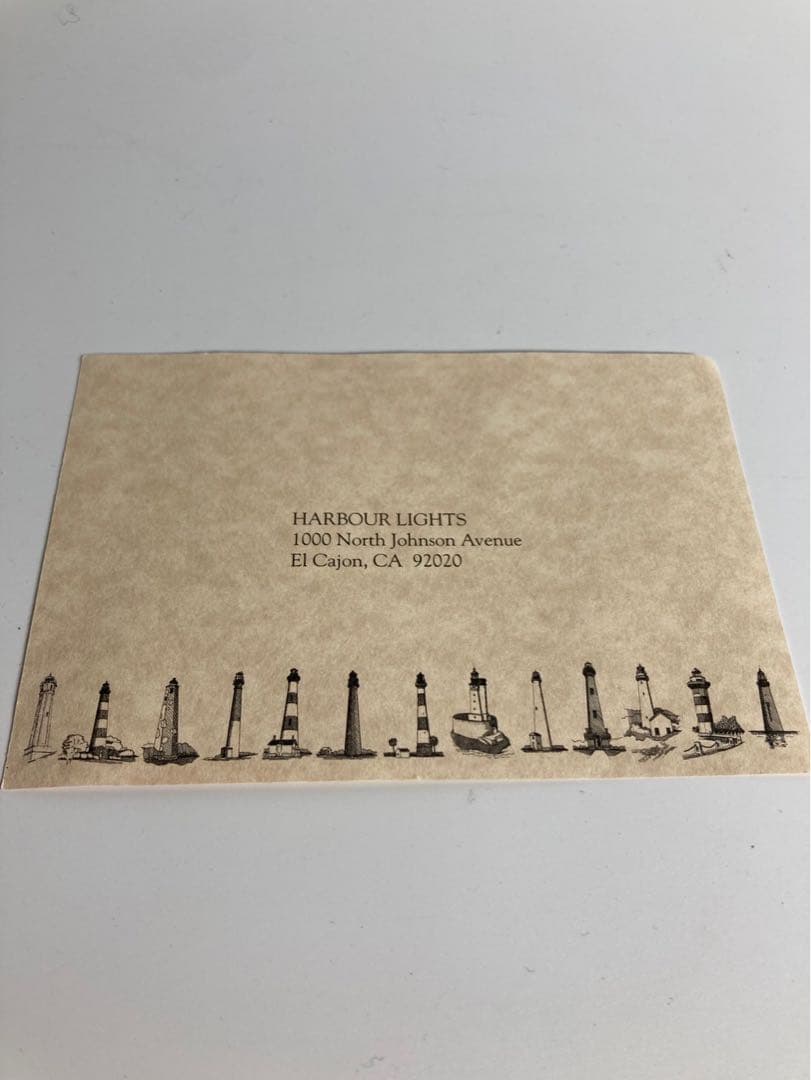 工芸品 Harbour Lights Minot's Ledge Lighthouse