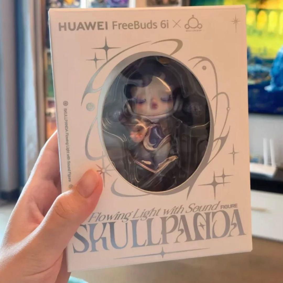 海外限定POPMART skullpanda X HUAWEI