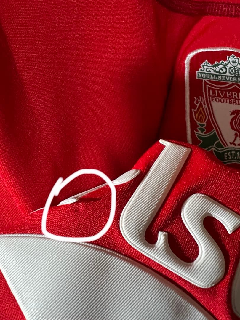 【正規品】オーウェン ＃１０リバプール０２／０４ユニフォーム（H）