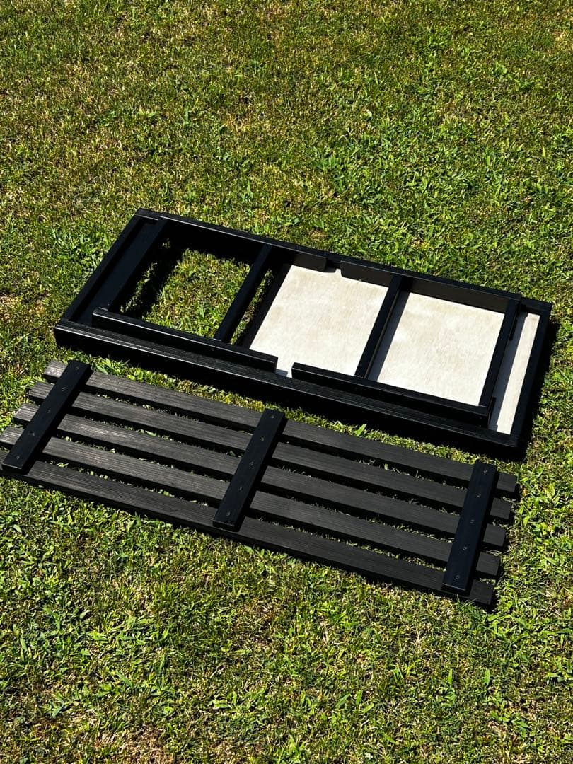 たなかです。フラットバーナー　テーブル　オルテガ