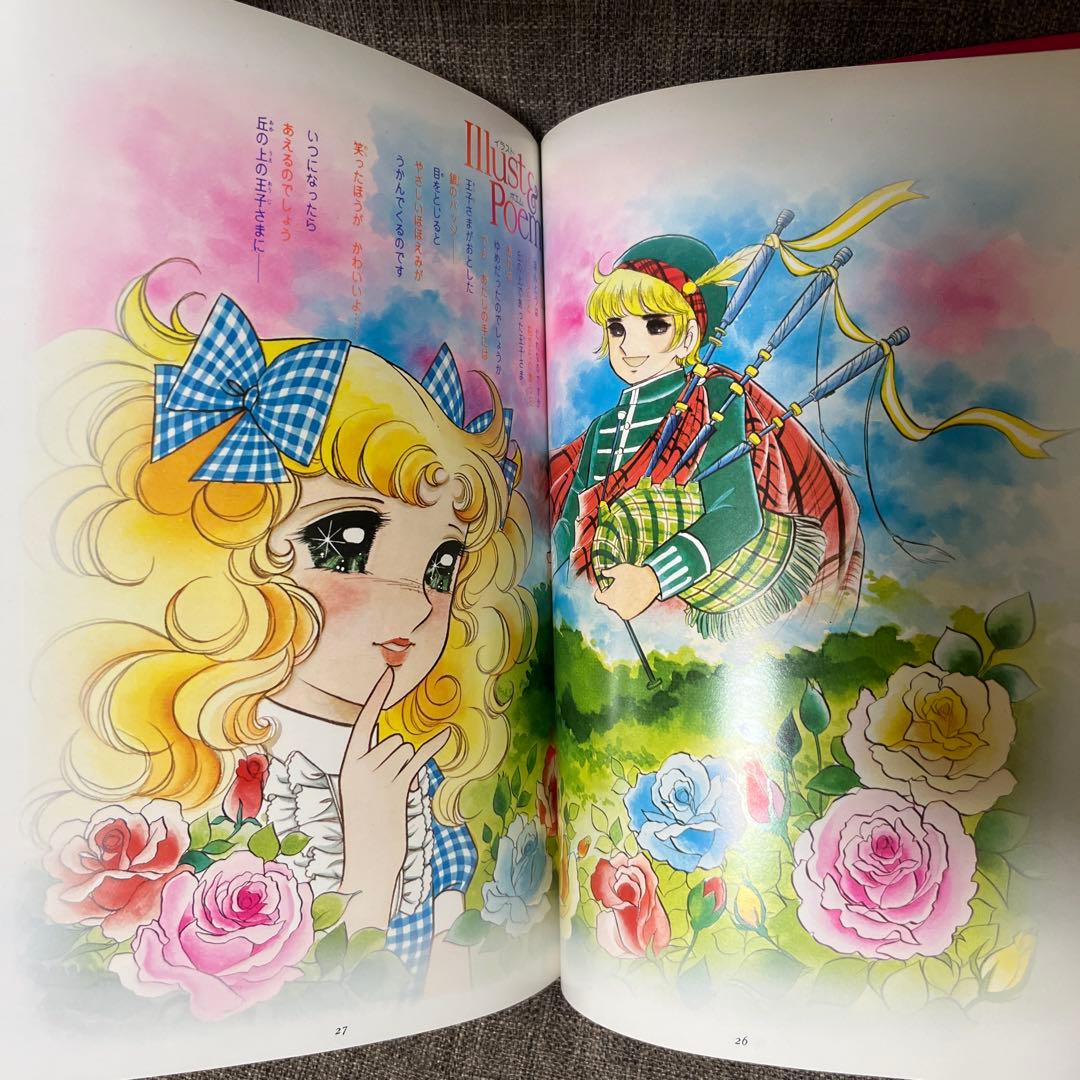 ⭐︎【希少】キャンディ♡キャンディ イラスト集　1&2　なかよしデラックスアルバム