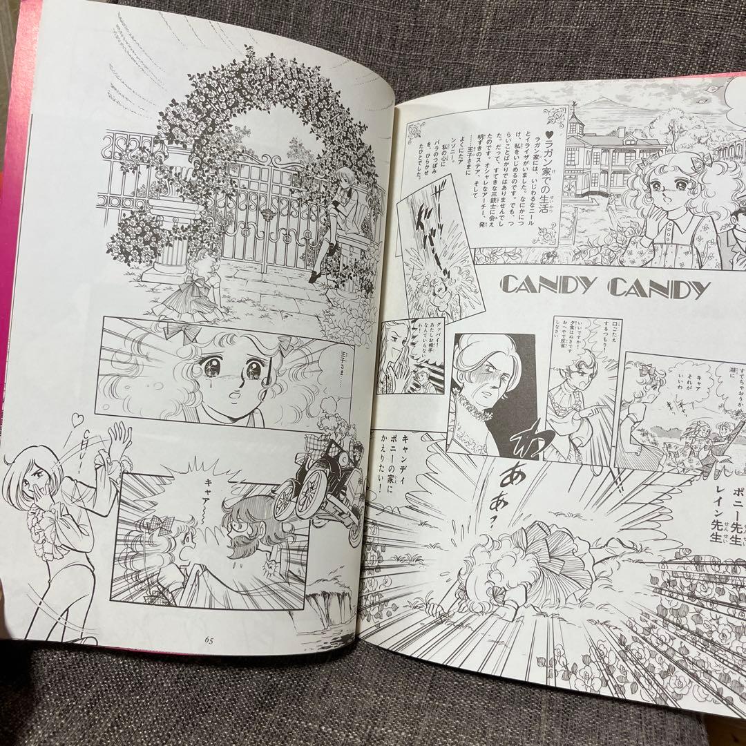 ⭐︎【希少】キャンディ♡キャンディ イラスト集　1&2　なかよしデラックスアルバム