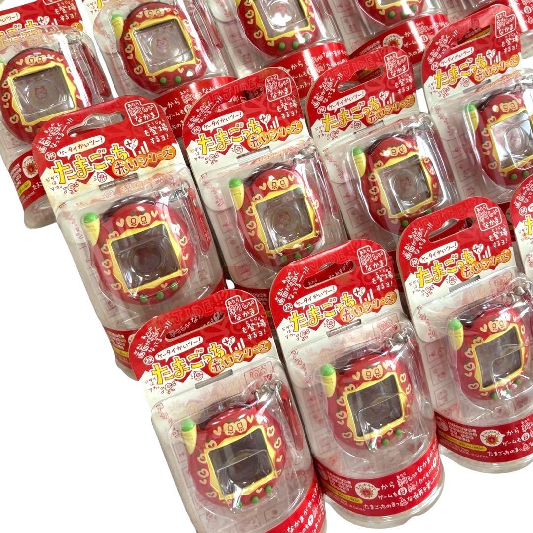 【激レア】　新品未開封　たまごっち　ケータイかいツー　りんごれっど　13個