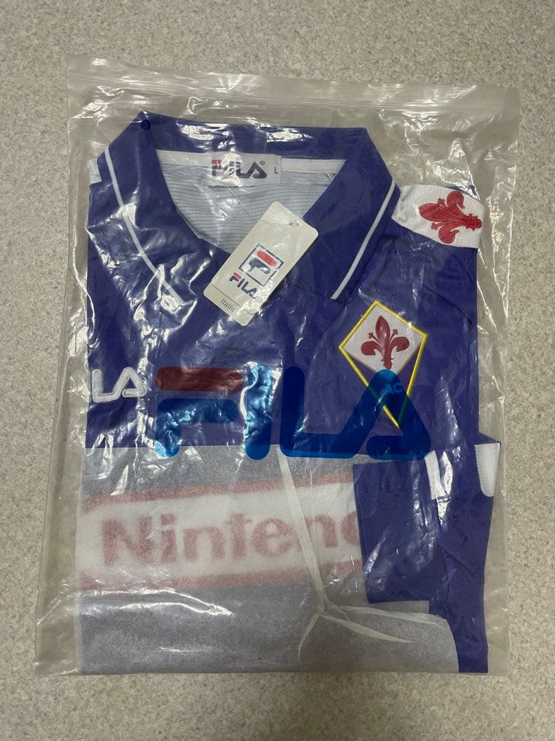 FILA ACフィオレンティーナ 長袖シャツ Nintendoイタリア製