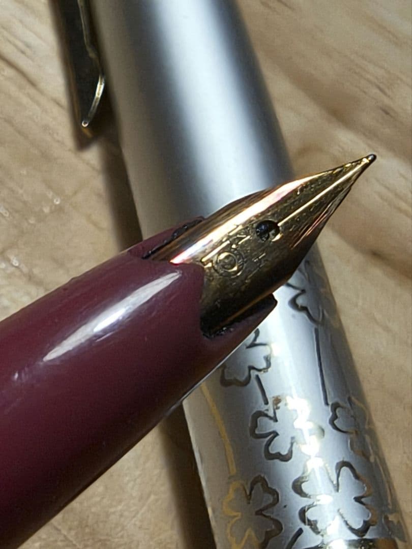 ジャンク品★PLATINUM 万年筆 14Kペン先★5本セット