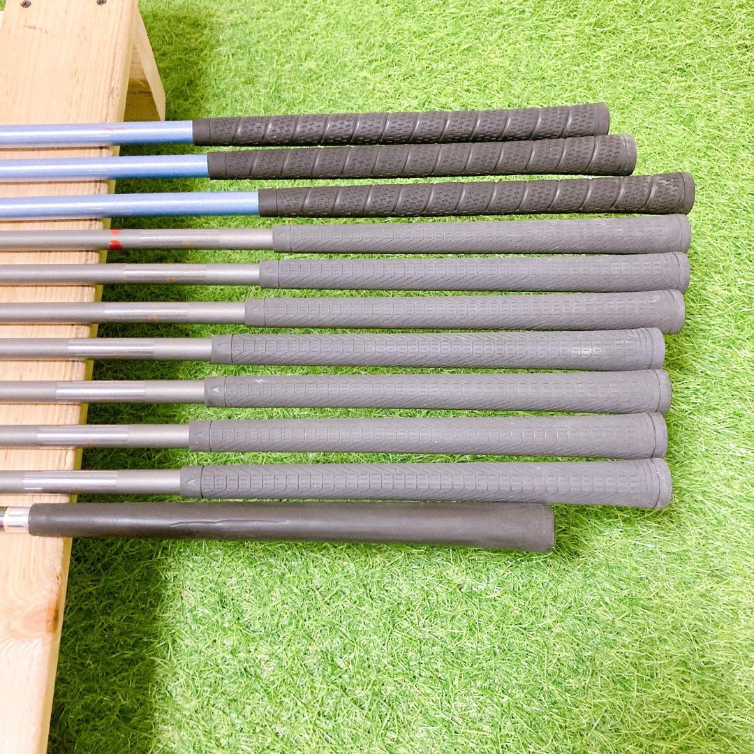 2 アディダス　初心者オススメ　ゴルフクラブ　レディースセット　11本　右利き