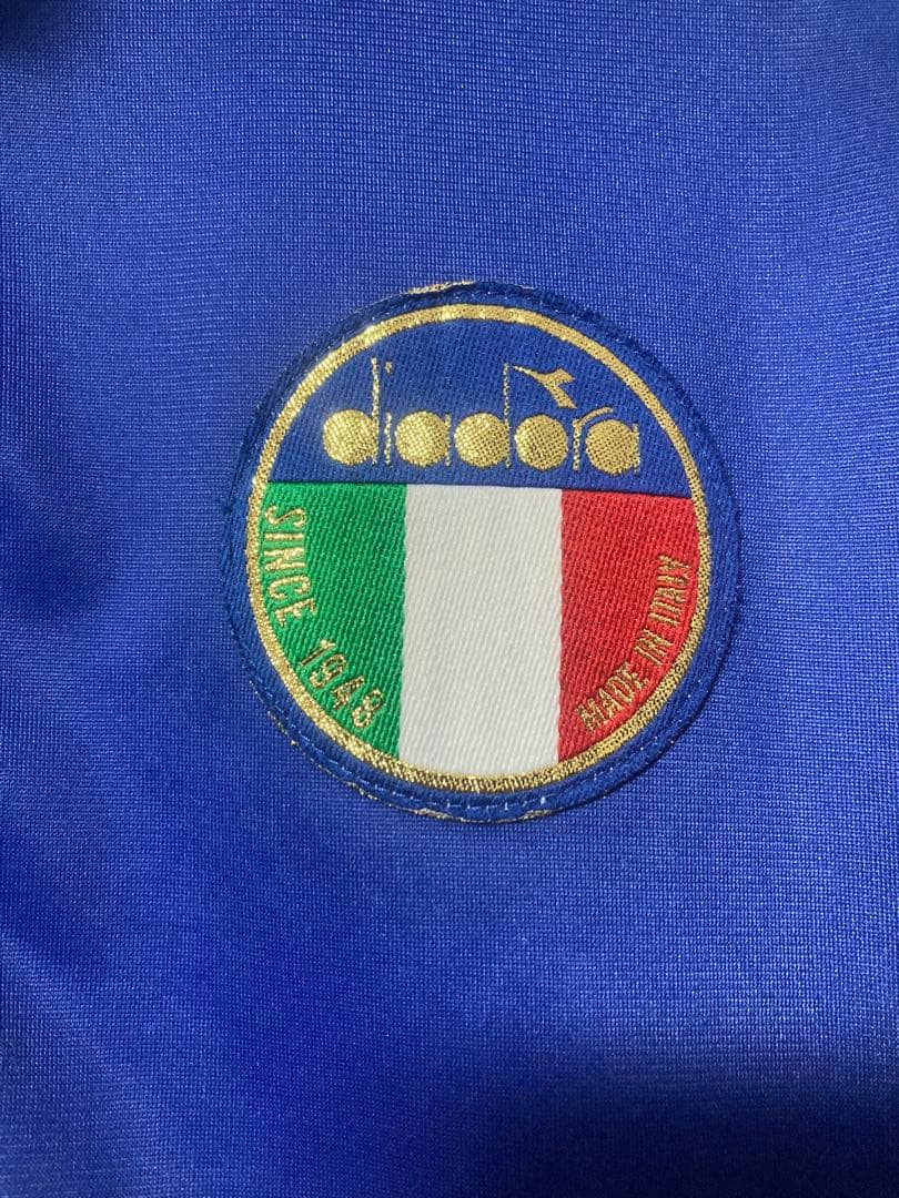 【1990年】 イタリア代表 Diadora トラックジャケット 当時物 正規品