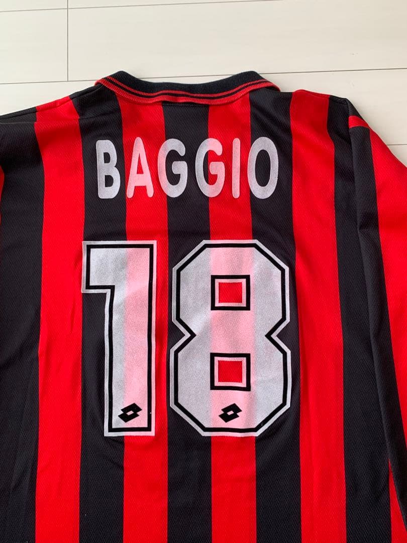 【最終価格】ACミラン/96-97/Ｈ #18 ロベルト・バッジオ　長袖