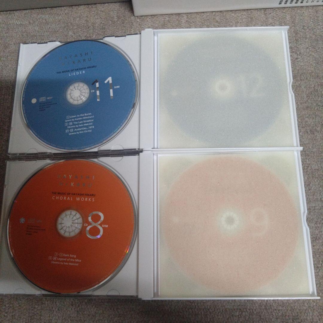 CDブック　林光の音楽 全1巻　CD20枚 （SHM 1-20）　書籍欠品です。