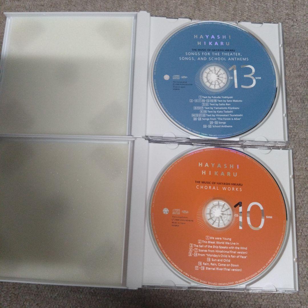 CDブック　林光の音楽 全1巻　CD20枚 （SHM 1-20）　書籍欠品です。