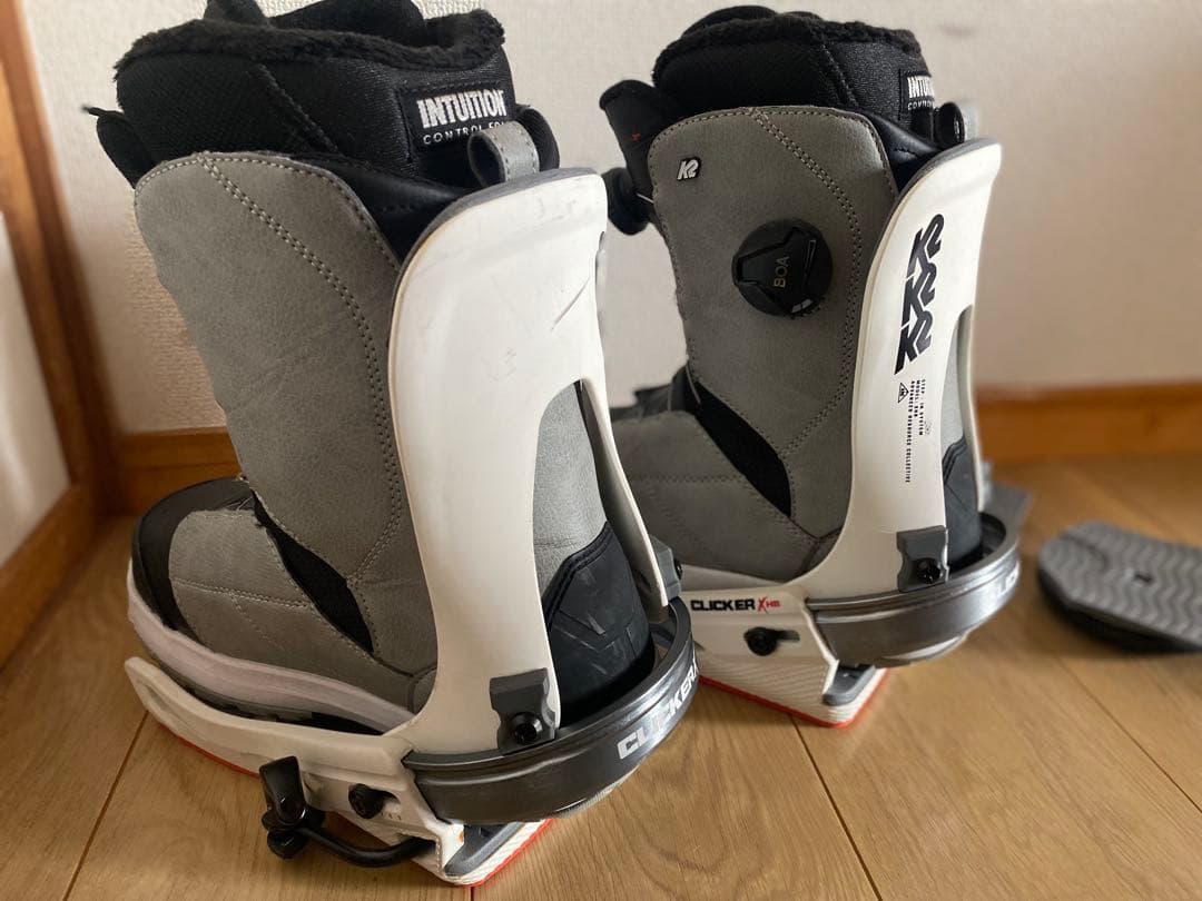 美品！K2 CLICKER ステップイン ブーツ/ビンディング 2点セット