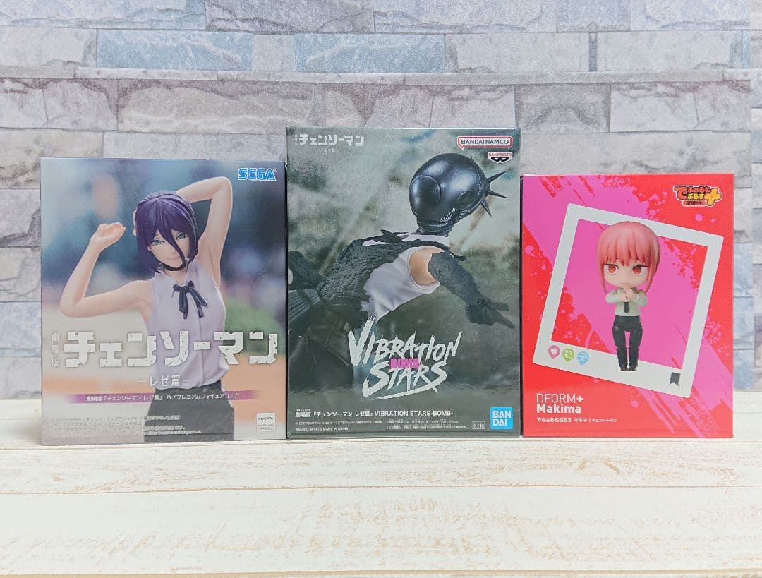 チェンソーマンBiCuteバニー　レゼ　マキマ　パワー　コベニ　美少女フィギュア