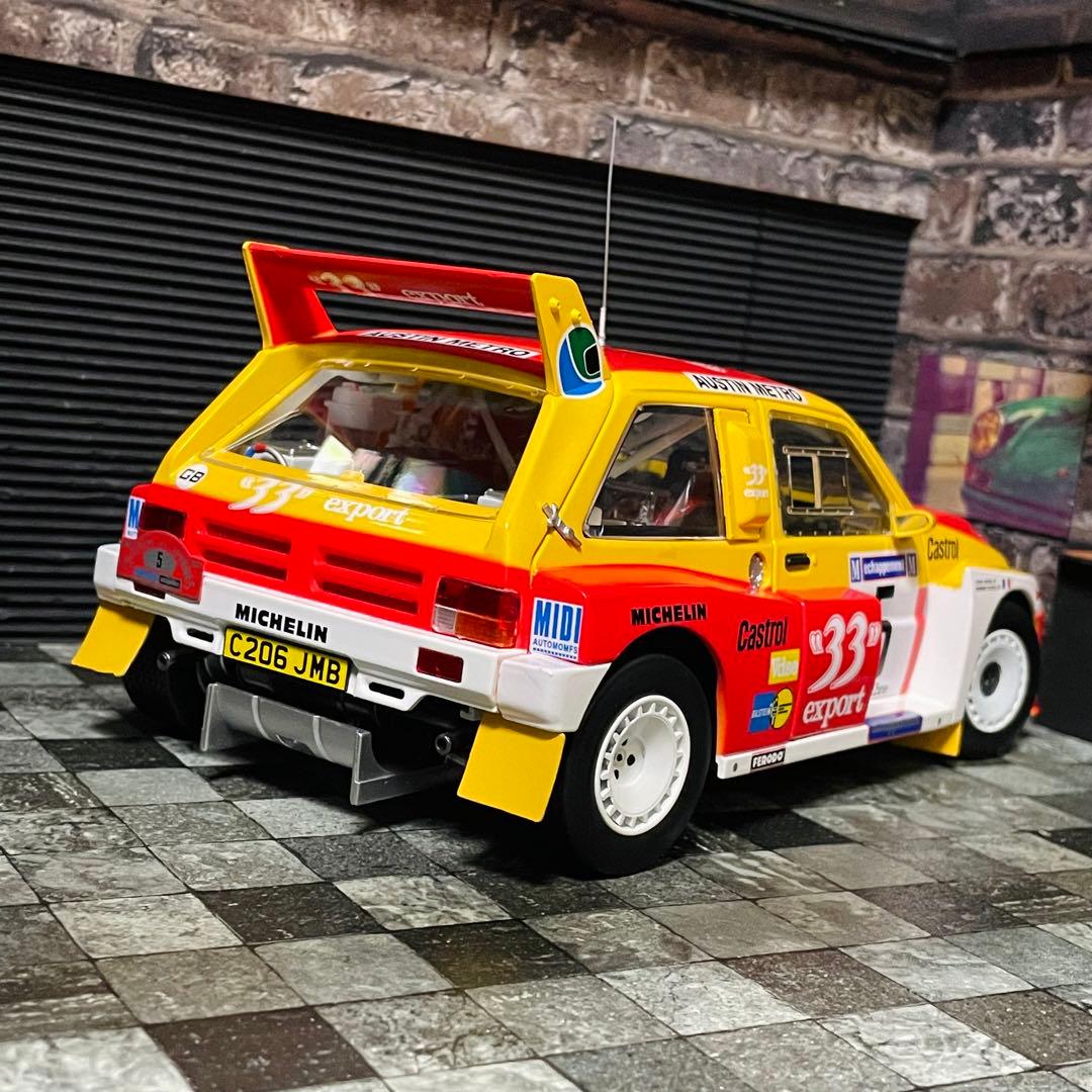 1/18 SUNSTAR MG メトロ 6R4 1986 \"33 export\"