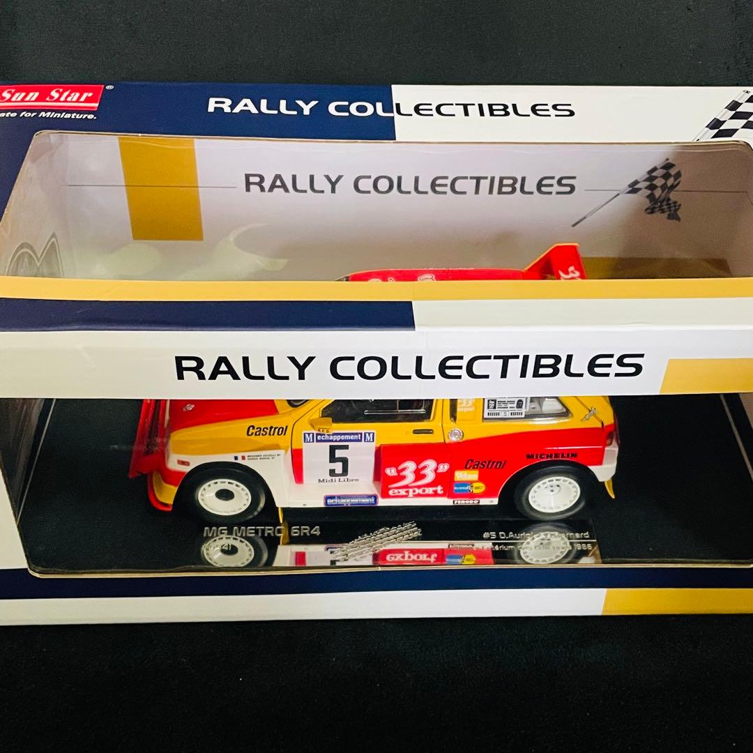 1/18 SUNSTAR MG メトロ 6R4 1986 \"33 export\"