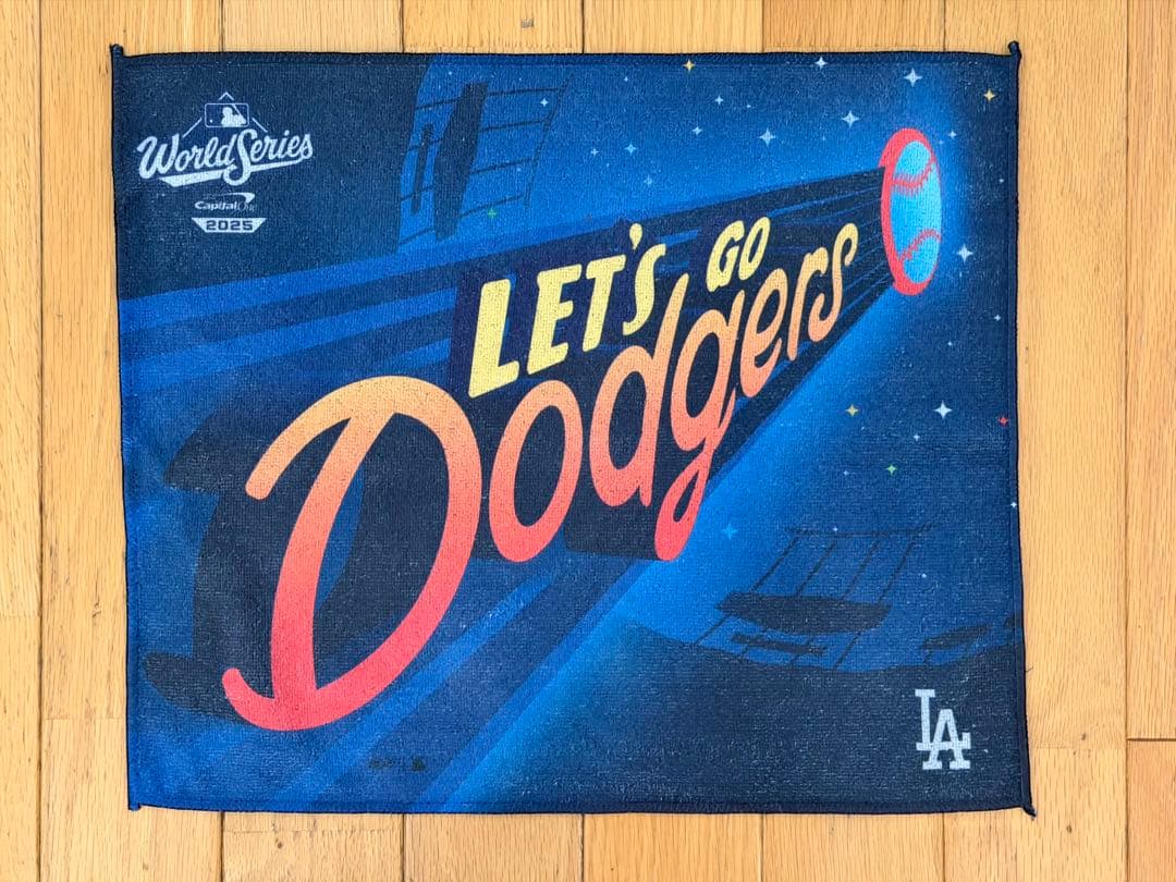 ロサンゼルスドジャース Dodgers ラリータオル9枚＋マフラー