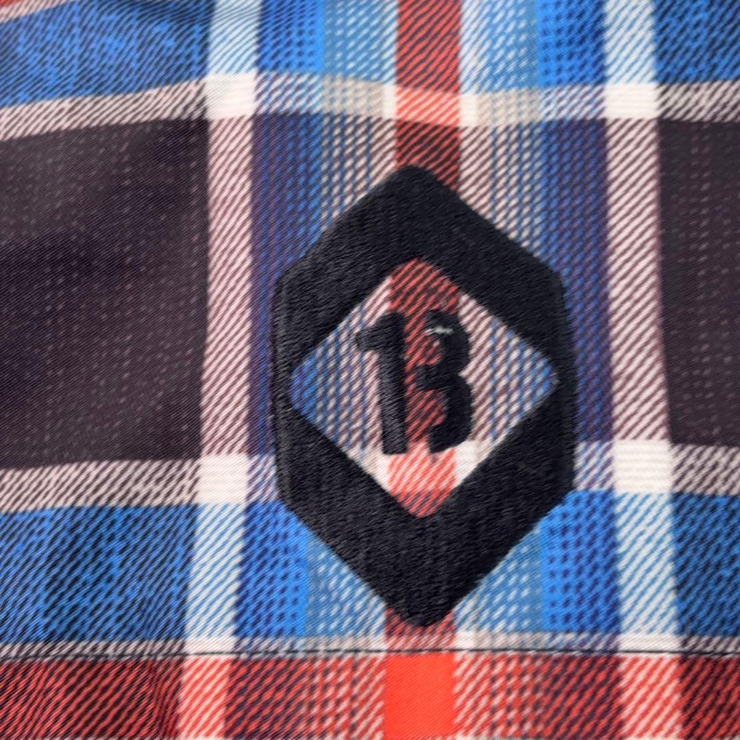 美品【BURTON】バートンスノボウェア DRYRIDE チェック 13ロゴ L